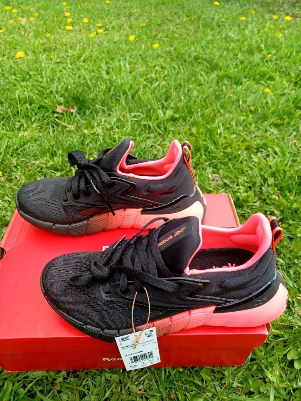 NWT Reebok Nano Gym Training Shoe Black/Pink Lightweight Comfy Sneaker Women 5.5 - Picture 3 of 10